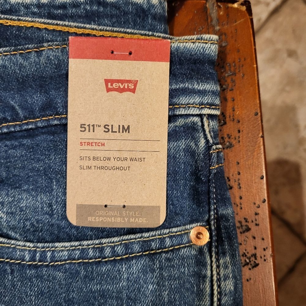 New Levi's 511 - 38 x 34 (see relist) - Picture 2 of 2